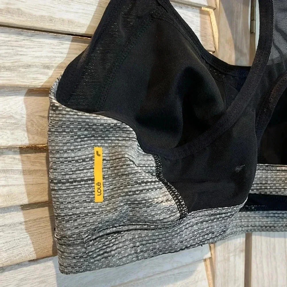 Lole Black and Gray Sports Bra - Picture 4 of 5